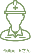 作業員 Bさん